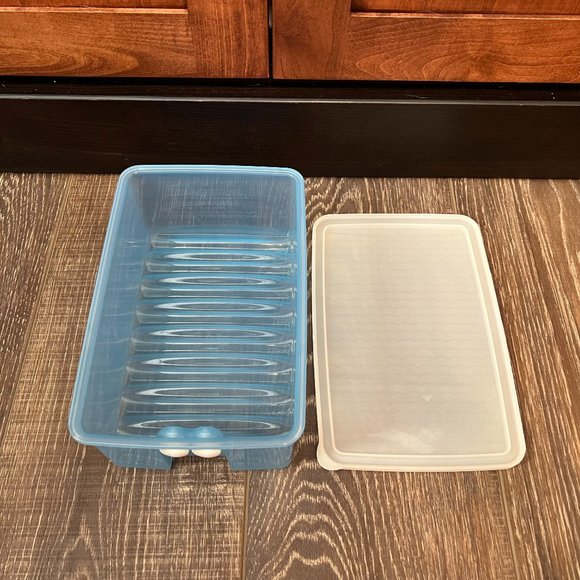 Tupperware Fridgesmart Medium Blue Vented Container - Picture 7 of 12